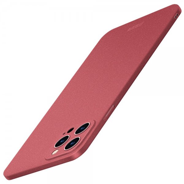 Mofi iPhone 15 Pro Skal Matte Shield Röd