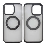 Rvelon iPhone 15 Pro Skal Roterbart MagSafe Stativ Matt Svart