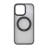 Rvelon iPhone 15 Pro Skal Roterbart MagSafe Stativ Matt Svart