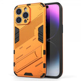 iPhone 15 Pro Skal med Stativ Orange