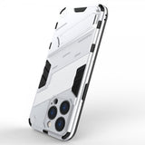 iPhone 15 Pro Skal med Stativ Vit