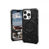 Urban Armor Gear (UAG) iPhone 15 Pro Skal Monarch Pro MagSafe Carbon Fiber