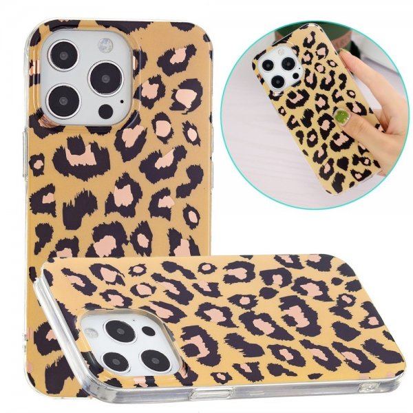 iPhone 15 Pro Skal Motiv Leopard