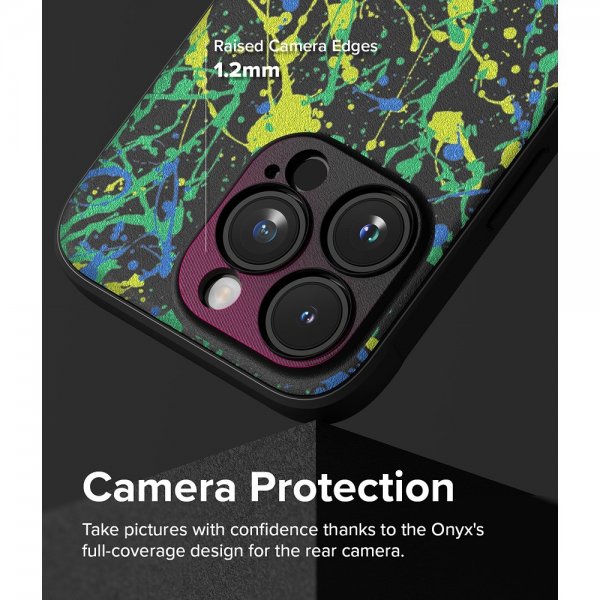 Ringke iPhone 15 Pro Skal Onyx Design Action Painting
