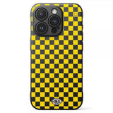Ringke iPhone 15 Pro Skal Onyx Design Checkerboard Yellow