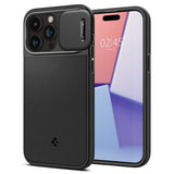 Spigen iPhone 15 Pro Skal Optik Armor MagFit Svart