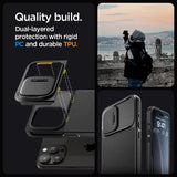 Spigen iPhone 15 Pro Skal Optik Armor MagFit Svart