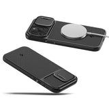 Spigen iPhone 15 Pro Skal Optik Armor MagFit Svart