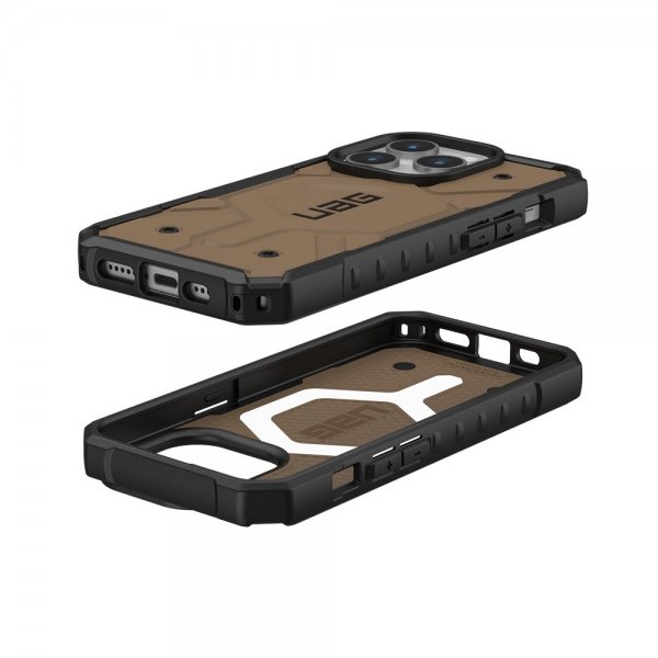 Urban Armor Gear (UAG) iPhone 15 Pro Skal Pathfinder MagSafe Dark Earth