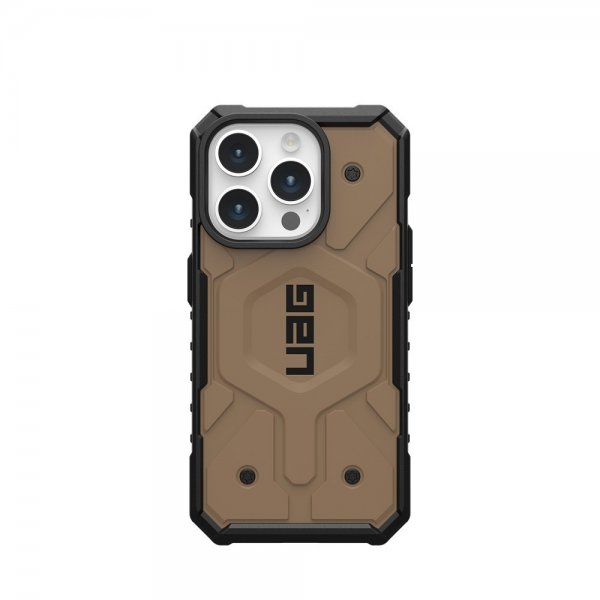 Urban Armor Gear (UAG) iPhone 15 Pro Skal Pathfinder MagSafe Dark Earth