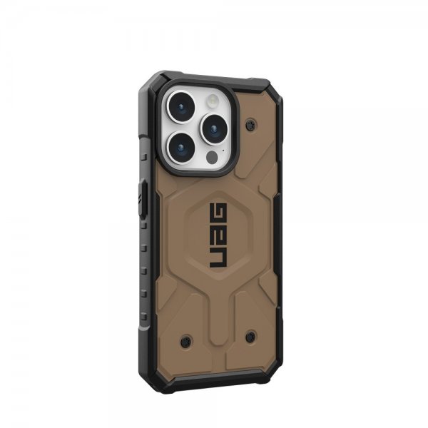 Urban Armor Gear (UAG) iPhone 15 Pro Skal Pathfinder MagSafe Dark Earth