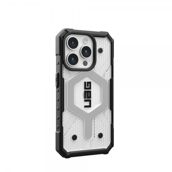 Urban Armor Gear (UAG) iPhone 15 Pro Skal Pathfinder MagSafe Ice