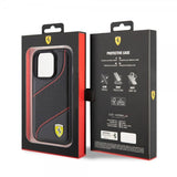 Ferrari iPhone 15 Pro Skal Perforerad Svart