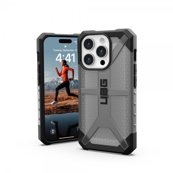Urban Armor Gear (UAG) iPhone 15 Pro Skal Plasma Ash