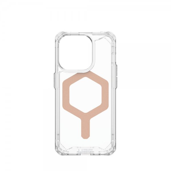 Urban Armor Gear (UAG) iPhone 15 Pro Skal Plyo MagSafe Ice Rose Gold