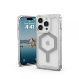 Urban Armor Gear (UAG) iPhone 15 Pro Skal Plyo MagSafe Ice Silver