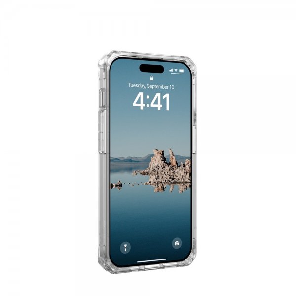 Urban Armor Gear (UAG) iPhone 15 Pro Skal Plyo MagSafe Ice Vit