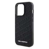 Karl Lagerfeld iPhone 15 Pro Skal Quilted K Pattern Svart