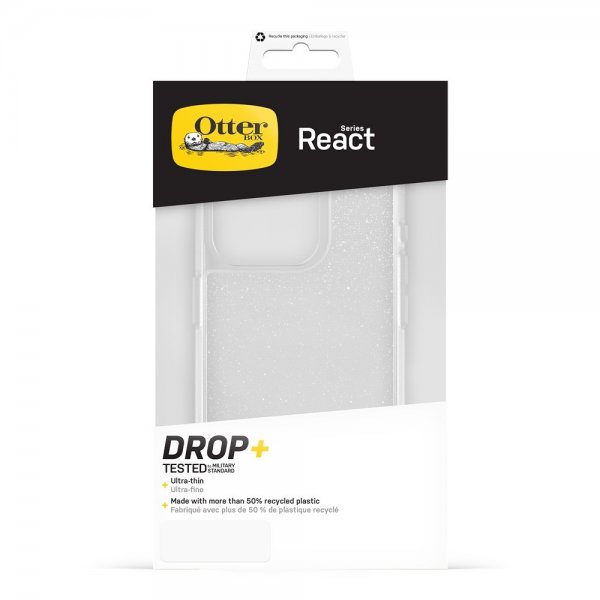 Otterbox iPhone 15 Pro Skal React Stardust