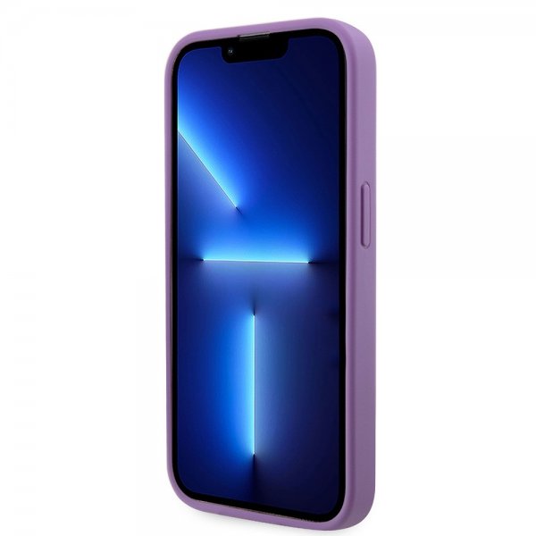 Guess iPhone 15 Pro Skal Rhinestone Lila