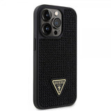 Guess iPhone 15 Pro Skal Rhinestone Svart