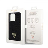 Guess iPhone 15 Pro Skal Rhinestone Svart