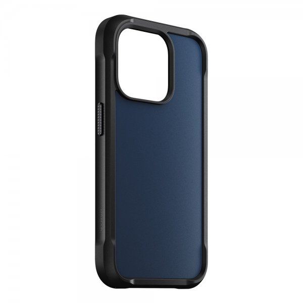 Nomad iPhone 15 Pro Skal Rugged Case Atlantic Blue