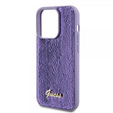 Guess iPhone 15 Pro Skal Sequin Lila