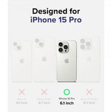 Ringke iPhone 15 Pro Skal Silicone Magnetic Deep Blue