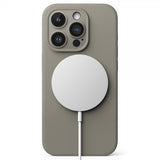 Ringke iPhone 15 Pro Skal Silicone Magnetic Grå