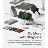 Ringke iPhone 15 Pro Skal Silicone Magnetic Grå
