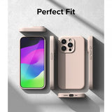 Ringke iPhone 15 Pro Skal Silicone Magnetic Pink Sand