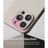 Ringke iPhone 15 Pro Skal Silicone Magnetic Stone