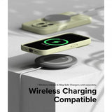 Ringke iPhone 15 Pro Skal Silicone Magnetic Sunny Lime
