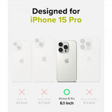 Ringke iPhone 15 Pro Skal Silicone Magnetic Sunny Lime