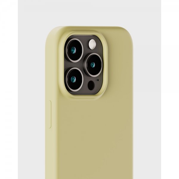 Holdit iPhone 15 Pro Skal Silikon Biscotti