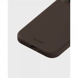 holdit iPhone 15 Pro Skal Silikon Chocolate