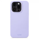Holdit iPhone 15 Pro Skal Silikon Lavender