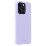 Holdit iPhone 15 Pro Skal Silikon Lavender