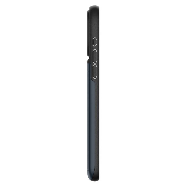 Spigen iPhone 15 Pro Skal Slim Armor CS Metal Slate
