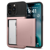 Spigen iPhone 15 Pro Skal Slim Armor CS Rose Gold