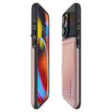 Spigen iPhone 15 Pro Skal Slim Armor CS Rose Gold