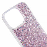 Nordic Covers iPhone 15 Pro Skal Sparkle Series Blossom Pink