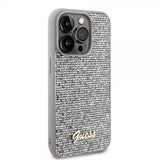 Guess iPhone 15 Pro Skal Square Mirror Silver
