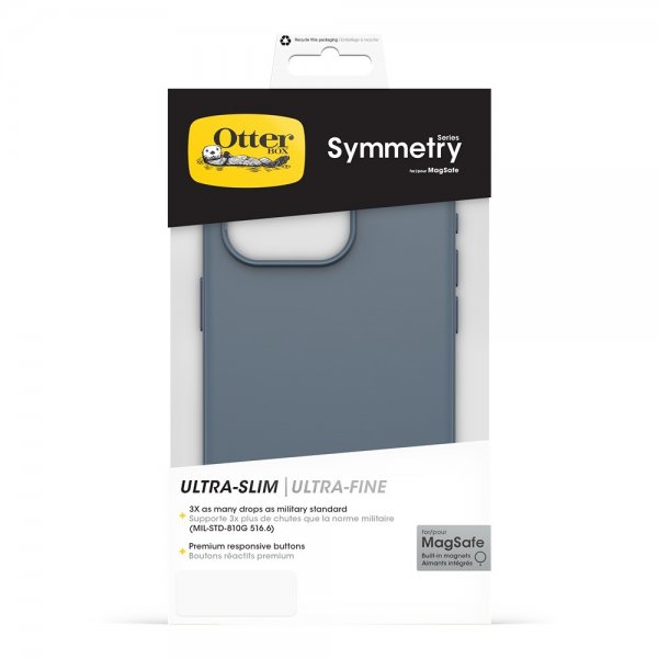 Otterbox iPhone 15 Pro Skal Symmetry MagSafe Bluetiful