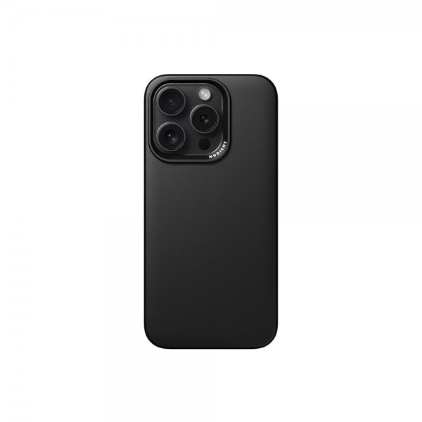 Nudient iPhone 15 Pro Skal Thin Case MagSafe Ink Black