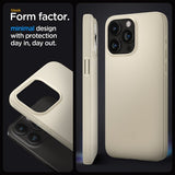 Spigen iPhone 15 Pro Skal Thin Fit Mute Beige