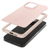 Spigen iPhone 15 Pro Skal Thin Fit Pink Sand