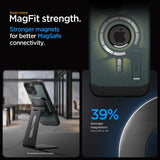 Spigen iPhone 15 Pro Skal Tough Armor MagFit Abyss Green