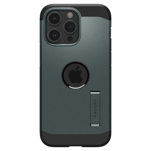 Spigen iPhone 15 Pro Skal Tough Armor MagFit Abyss Green